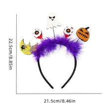 Load image into Gallery viewer, 1Pc Halloween Party Headband Horror Head Buckle Halloween Decoration Funny Props Headdress For Women Men Party Decor