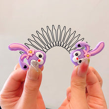 Load image into Gallery viewer, Children's Broken Hair Sorting Hair Comb Creative Strawberry Cartoon Bow Hair Clip Girls Hair Accessories