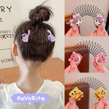 Load image into Gallery viewer, Children's Broken Hair Sorting Hair Comb Creative Strawberry Cartoon Bow Hair Clip Girls Hair Accessories