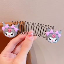 Load image into Gallery viewer, Children's Broken Hair Sorting Hair Comb Creative Strawberry Cartoon Bow Hair Clip Girls Hair Accessories