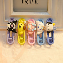 Load image into Gallery viewer, Cute Cartoon Hair Clip Metal Oval Sweet Hair Clip Duck Beak Hair Clip Hairpin Children Fashion Hair Accessories