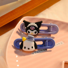 Load image into Gallery viewer, Cute Cartoon Hair Clip Metal Oval Sweet Hair Clip Duck Beak Hair Clip Hairpin Children Fashion Hair Accessories
