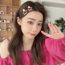 Load image into Gallery viewer, Cute Cartoon Pentagram Hairpin Dot Star BB Hair Clips Sweet Children's Student Hair Accessories Mini Child Headwear