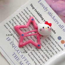 Load image into Gallery viewer, Cute Cartoon Pentagram Hairpin Dot Star BB Hair Clips Sweet Children's Student Hair Accessories Mini Child Headwear