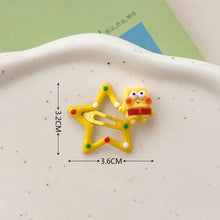 Load image into Gallery viewer, Cute Cartoon Pentagram Hairpin Dot Star BB Hair Clips Sweet Children's Student Hair Accessories Mini Child Headwear