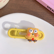 Load image into Gallery viewer, Ocean Cartoon Mini Hairpin Cute Bangs Hair Clips Girls Creative Sponge Starfish Octopus Children Hairpin Hair Accessories