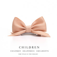 Load image into Gallery viewer, Solid Color Children's Bow Hairpin Cute 3D Candy Color Headwear Simple Fashion Baby Hair Clip Children Hair Accessories