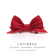 Load image into Gallery viewer, Solid Color Children's Bow Hairpin Cute 3D Candy Color Headwear Simple Fashion Baby Hair Clip Children Hair Accessories