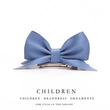 Load image into Gallery viewer, Solid Color Children's Bow Hairpin Cute 3D Candy Color Headwear Simple Fashion Baby Hair Clip Children Hair Accessories
