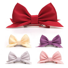 Load image into Gallery viewer, Solid Color Children's Bow Hairpin Cute 3D Candy Color Headwear Simple Fashion Baby Hair Clip Children Hair Accessories