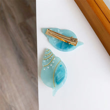 Load image into Gallery viewer, Creative Design of Acetic Acid Hair Clip Animal Conch Crayfish Side Bangs Clip Children's Cute Hair Clip Hair Accessories