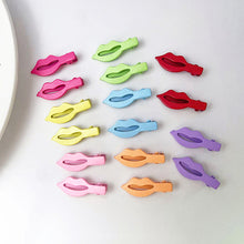Load image into Gallery viewer, Mini Lip Hair Clip Cute Hair Clip Children's Bangs Hair Clip Multi Color Lip Lipstick Hair Clip Creative Women Headwear Accessories