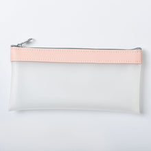 Load image into Gallery viewer, 1Pc Simple Transparent Pencil Case Organizer Pencil Case Pen Bag for Girls Students Cute School Supplies Stationery