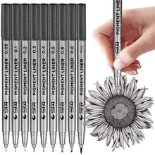 Load image into Gallery viewer, Waterproof Art Sketch Comics Art Marker Pen Pigment Liner Water Based For Drawing Handwriting School Office Stationery