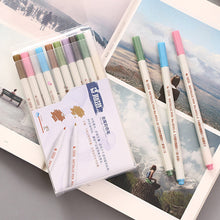 Load image into Gallery viewer, 1Pcs Metal Color Metallic Brush Marker Pen for Drawing Lettering Calligraphy Paint Home DIY Card Diary Art School