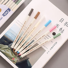 Load image into Gallery viewer, 1Pcs Metal Color Metallic Brush Marker Pen for Drawing Lettering Calligraphy Paint Home DIY Card Diary Art School