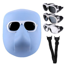 Load image into Gallery viewer, Portable Grimace Welding Mask Headwear Full Face Protection Against Splash Welders Welding Cap Argon Arc Welding Eye