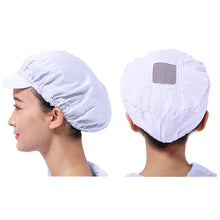 Load image into Gallery viewer, 1Pc Anti-Static Safety Cleanroom Hats Dustproof ESD Mens Clean Room Protective Electronics Factory Work Cap