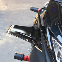 Load image into Gallery viewer, Pair Universal Motorcycle Winglet Aerodynamic Spoiler Wing Kit With Adhesive Motorcycle Decoration Sticker For Suzuki Honda Yamaha R3/R25
