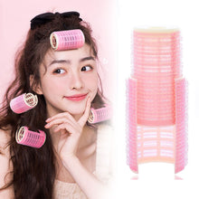 Load image into Gallery viewer, Plastic Hair Rollers Self Adhesive Manual Hair Curler Hair Rollers Long-lasting Fluffy Styling Hair Styling Tool for Women