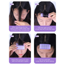 Load image into Gallery viewer, Plastic Hair Rollers Self Adhesive Manual Hair Curler Hair Rollers Long-lasting Fluffy Styling Hair Styling Tool for Women