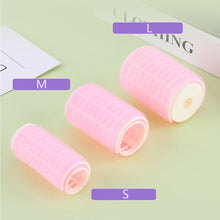 Load image into Gallery viewer, Plastic Hair Rollers Self Adhesive Manual Hair Curler Hair Rollers Long-lasting Fluffy Styling Hair Styling Tool for Women