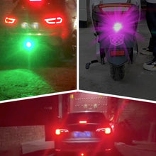 Load image into Gallery viewer, 1PC Motorcycle LED Strobe Lights Flash Warning Brake Light Lamp Motor Strobe Spotlight Fish Eye Lamp