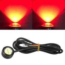 Load image into Gallery viewer, 1PC Motorcycle LED Strobe Lights Flash Warning Brake Light Lamp Motor Strobe Spotlight Fish Eye Lamp