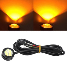Load image into Gallery viewer, 1PC Motorcycle LED Strobe Lights Flash Warning Brake Light Lamp Motor Strobe Spotlight Fish Eye Lamp