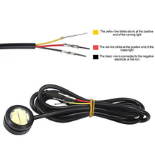 Load image into Gallery viewer, 1PC Motorcycle LED Strobe Lights Flash Warning Brake Light Lamp Motor Strobe Spotlight Fish Eye Lamp