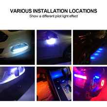 Load image into Gallery viewer, 1PC Motorcycle LED Strobe Lights Flash Warning Brake Light Lamp Motor Strobe Spotlight Fish Eye Lamp