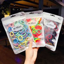 Load image into Gallery viewer, 50pcs/set Children Hair Rope Soft Cute Multicolored Highly Elastic Rubber Band Hair Band Hair Accessories