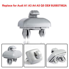 Load image into Gallery viewer, 1Pc Car Interior Sun Visor Clip Holder Hook Bracket Hanger For Audi A1 A3 A4 A5 Q3 Q5 S3 S4 S5 TT Allroad 8U0857562A Accessories