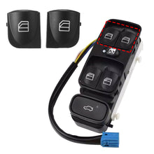 Load image into Gallery viewer, 2Pcs Car Power Window Switch Console Caps Window Switch Cover For Mercedes Benz W203 C-CLASS C320 C230 C240 C280 A2038210679