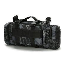 Load image into Gallery viewer, 600D Outdoor Waist Bag Waterproof Oxford Climbing Shoulder Bags Military Tactical Fishing Camping Pouch Hiking Running Bag