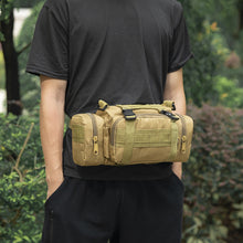 Load image into Gallery viewer, 600D Outdoor Waist Bag Waterproof Oxford Climbing Shoulder Bags Military Tactical Fishing Camping Pouch Hiking Running Bag