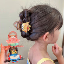 Load image into Gallery viewer, Cute Cartoon Hair Clip Sponge Baby Series Hairpin Sweet Hair Claw Clip Headwear Hair Accessory for Children