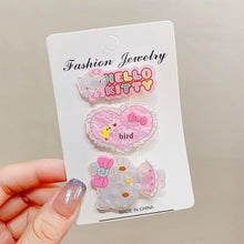 Load image into Gallery viewer, 3pcs/set Cute Cartoon Hair Clips Sweet Side Hairpin Bangs Hair Clips Headwear Hair Accessories for Children