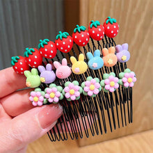 Load image into Gallery viewer, Children Cute Hair Comb Cartoon Broken Hair Comb Convenient Practical Hair Hoop Hair Clip Girls Hair Accessories