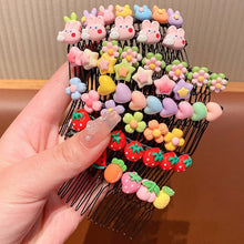 Load image into Gallery viewer, Children Cute Hair Comb Cartoon Broken Hair Comb Convenient Practical Hair Hoop Hair Clip Girls Hair Accessories