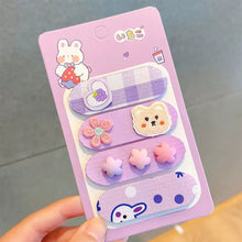 Load image into Gallery viewer, Children Broken Hair Magic Tape Hair Band Bangs Broken Hair Arranging Hair Hoop Hairband Cute Cartoon Headwear
