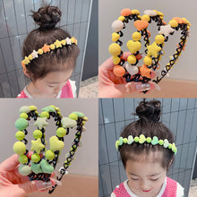 Load image into Gallery viewer, Candy Colored Children Hair Band Cute Sweet Hair Hoop Broken Hair Headband Versatile Headwear Hair Ornaments