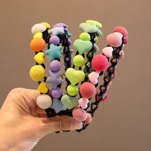Load image into Gallery viewer, Candy Colored Children Hair Band Cute Sweet Hair Hoop Broken Hair Headband Versatile Headwear Hair Ornaments