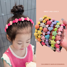 Load image into Gallery viewer, Candy Colored Children Hair Band Cute Sweet Hair Hoop Broken Hair Headband Versatile Headwear Hair Ornaments