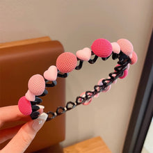 Load image into Gallery viewer, Candy Colored Children Hair Band Cute Sweet Hair Hoop Broken Hair Headband Versatile Headwear Hair Ornaments