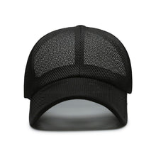 Load image into Gallery viewer, Men Cap Hollow Brim Breathable Mesh Cap Adjustable Comfortable Breathable Cap Outdoor Sunscreen Casual Cap