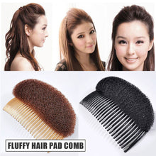 Load image into Gallery viewer, Head Fluffy Hair Pad Invisible Comfortable Sponge Hair Pad Bangs Raised Cushion Hair Comb Hair Styling Tool