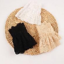 Load image into Gallery viewer, Lace Mesh Hollowed Out Crochet Gloves Comfortable Breathable Sunscreen Decorative Wrist Sleeves for Women