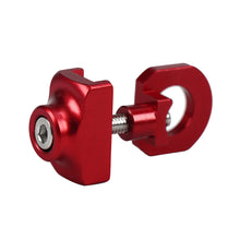 Load image into Gallery viewer, 1PC Folding Bicycle Split Zipper Aluminum Alloy CNC Chain Adjuster For Bmx Fixie Bike Single Speed Bicycle Bolt Screw