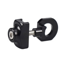 Load image into Gallery viewer, 1PC Folding Bicycle Split Zipper Aluminum Alloy CNC Chain Adjuster For Bmx Fixie Bike Single Speed Bicycle Bolt Screw